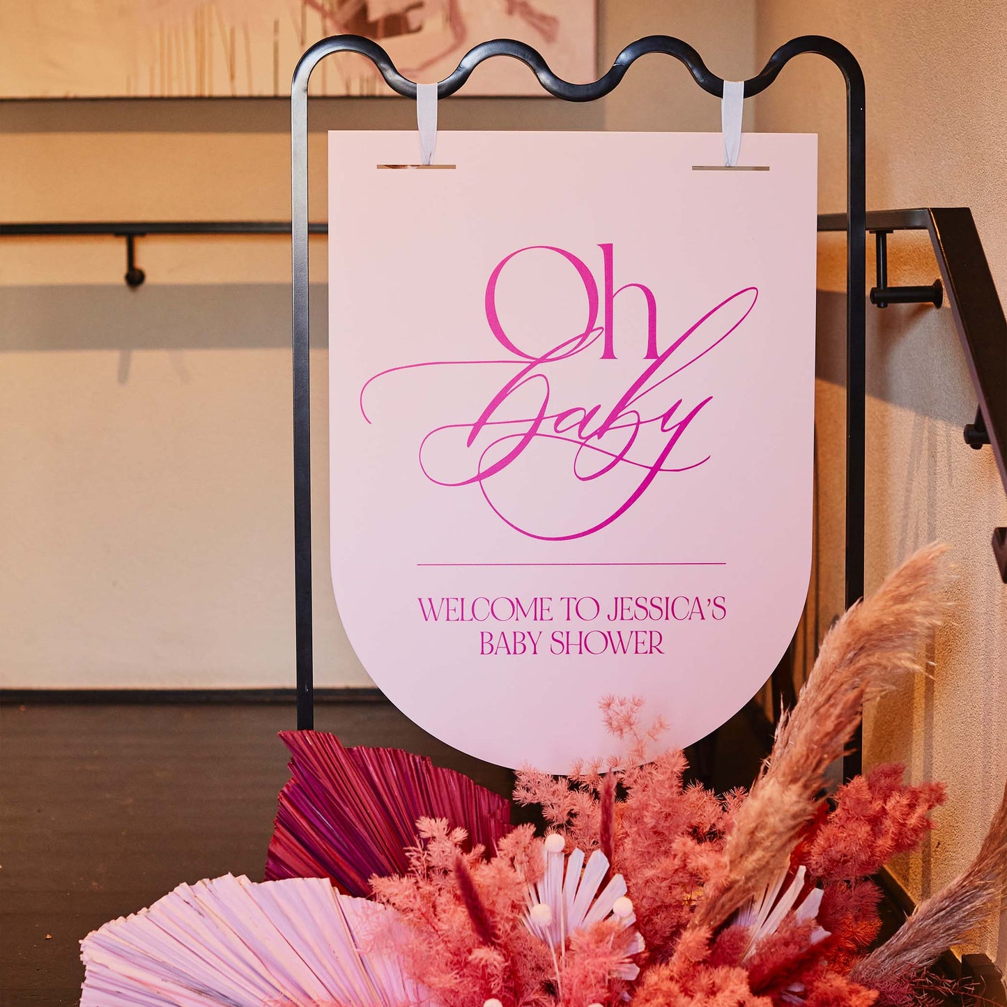 Mila's Baby Shower Welcome Sign