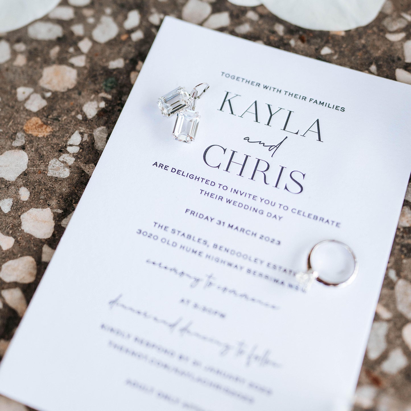 Kayla and Chris' Invitation