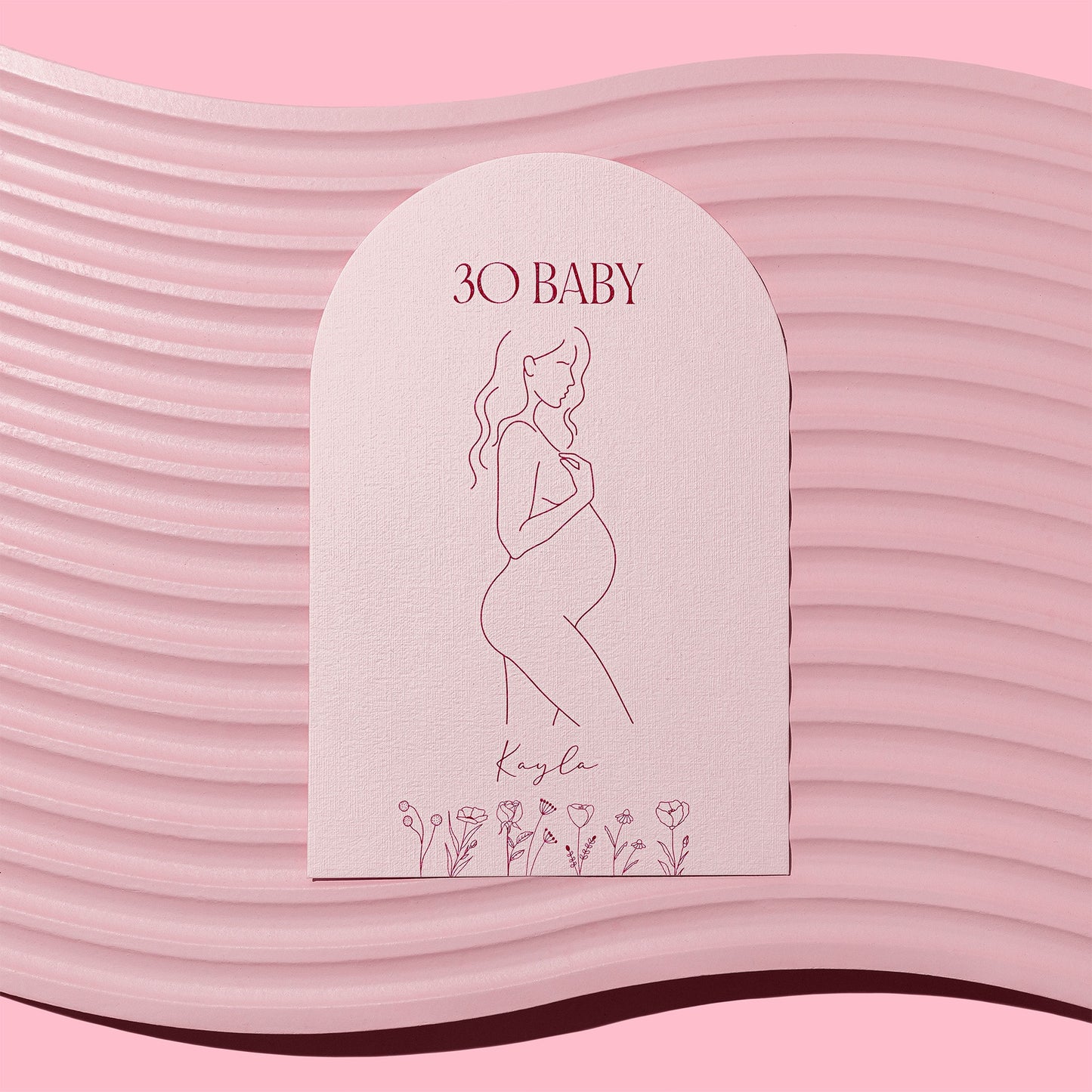 30 Baby! (Shower) and Menu Cards