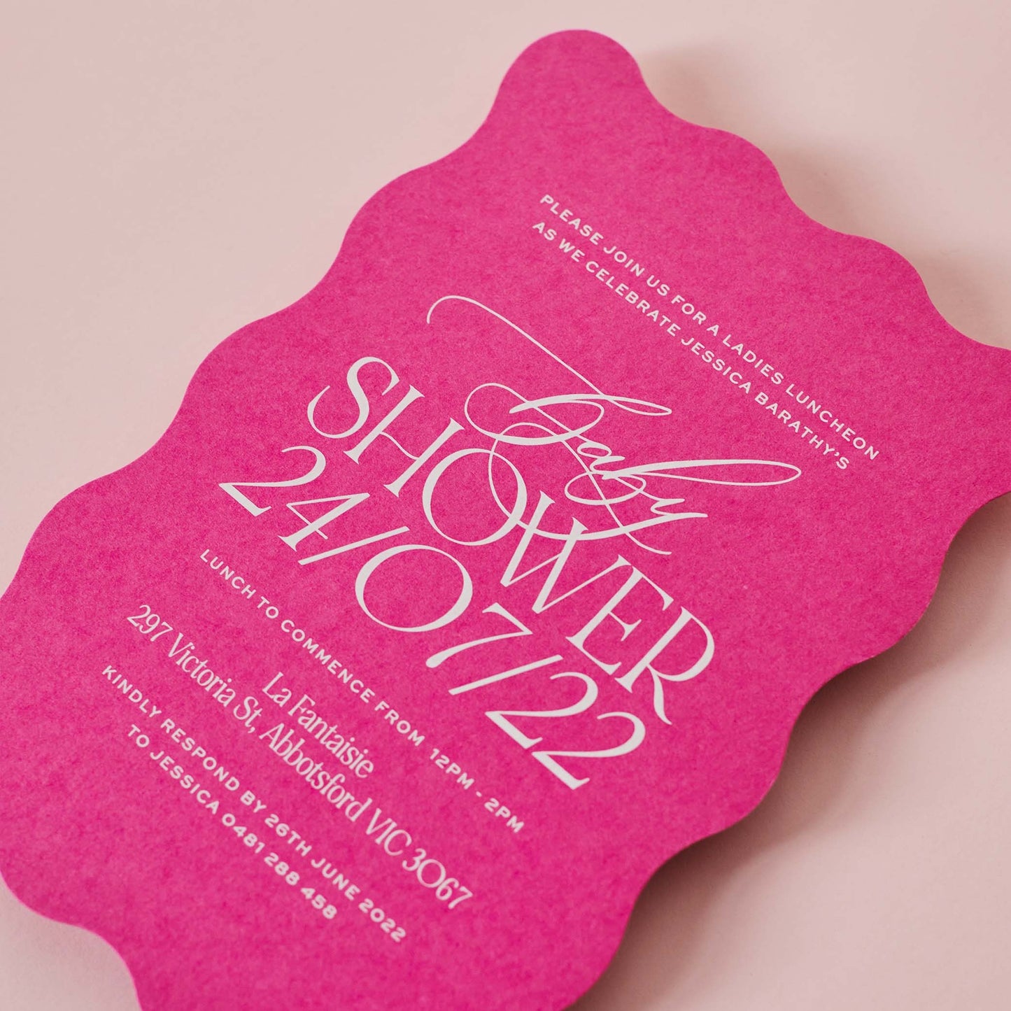 Mila's Baby Shower Invitation