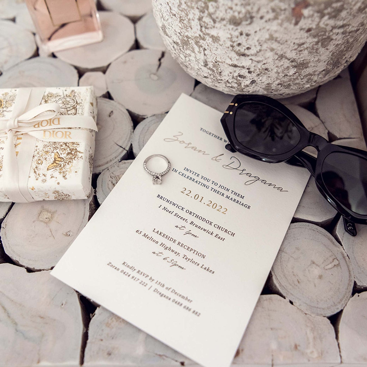 Zoran and Dragana Invitation