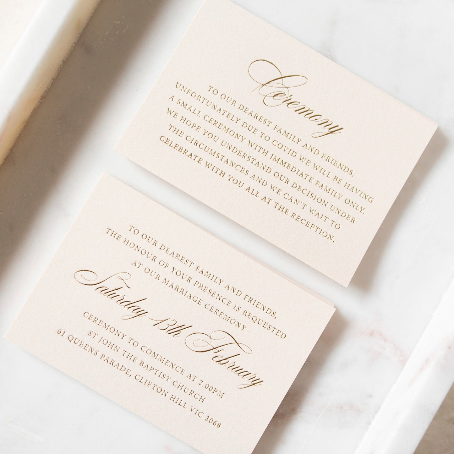 Lara and Nicholas Invitation