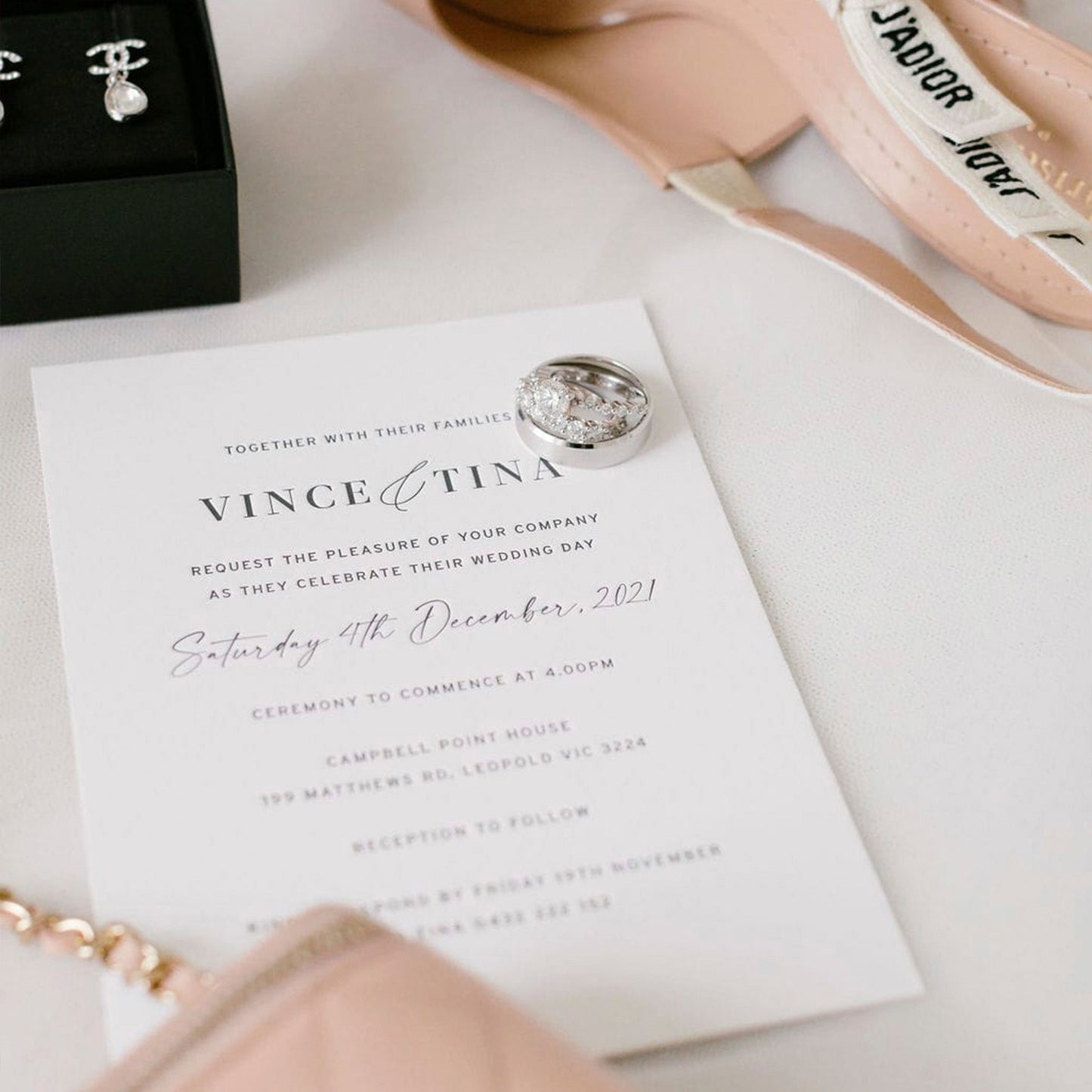 Vince and Tina Invitation