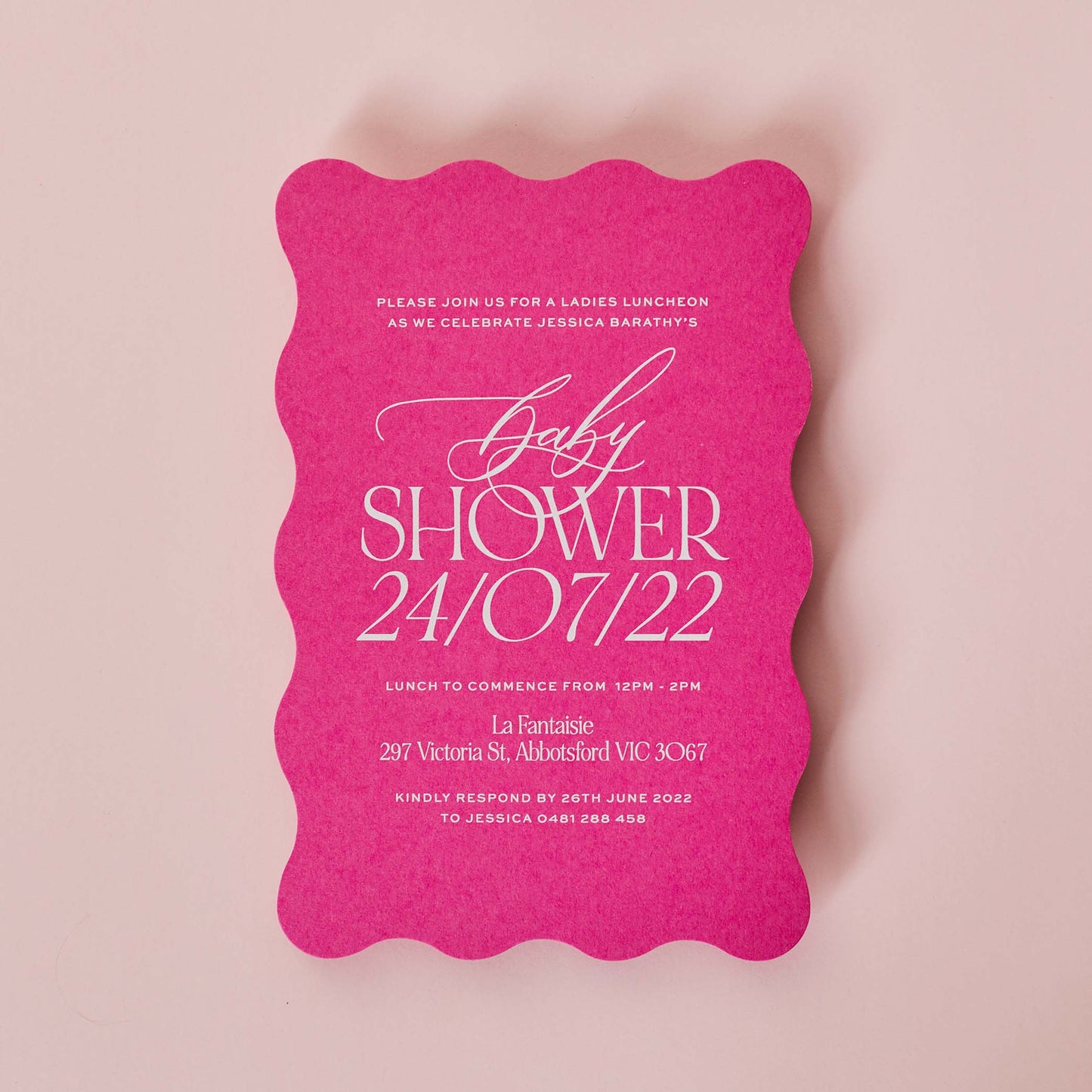 Mila's Baby Shower Invitation