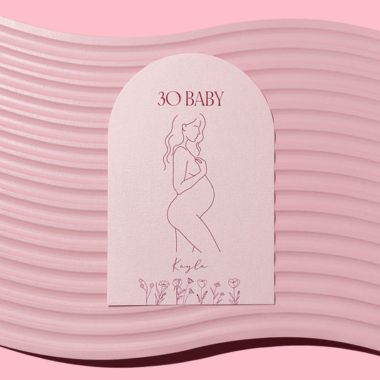 30 Baby! (Shower) and Menu Cards