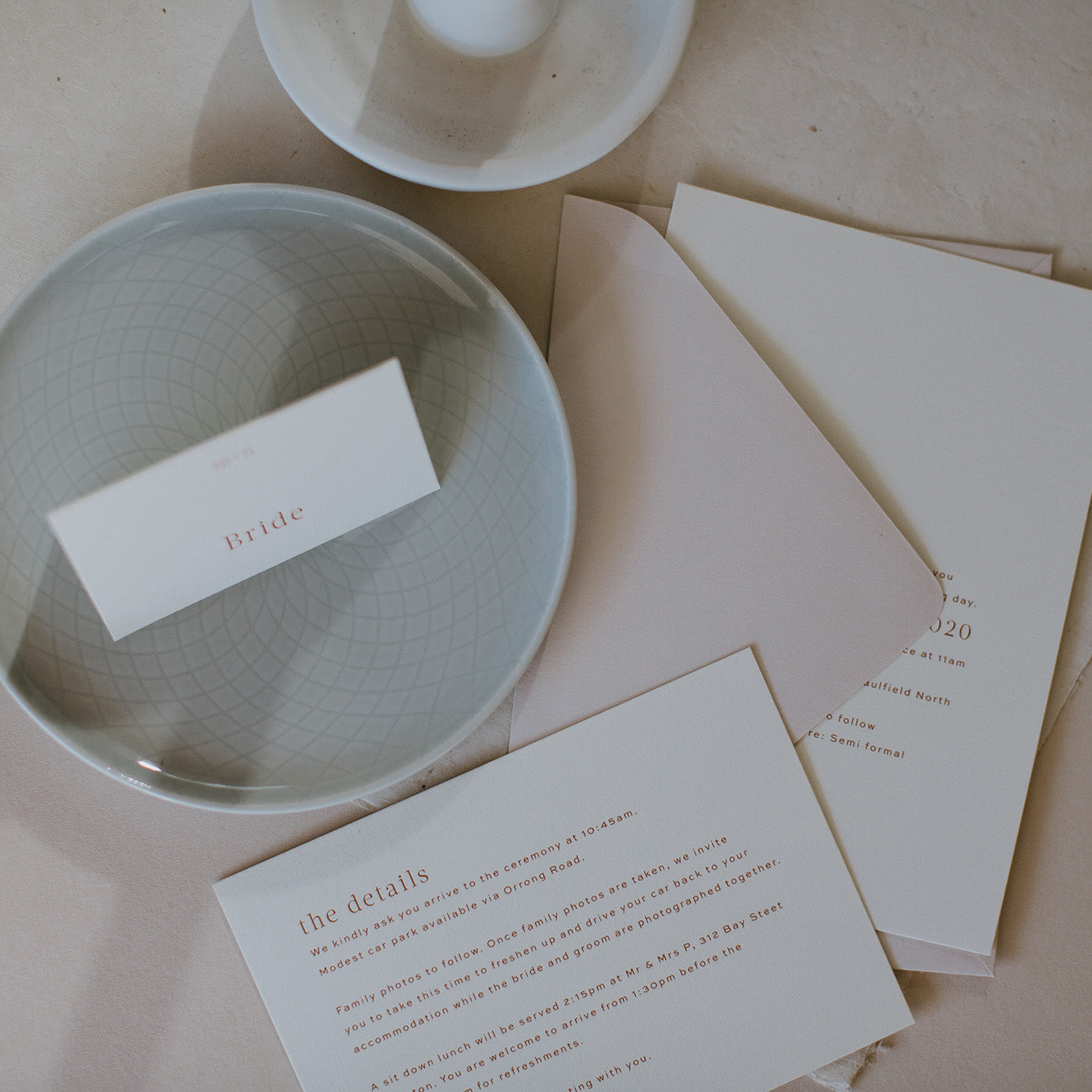 Millie and Nick Invitations